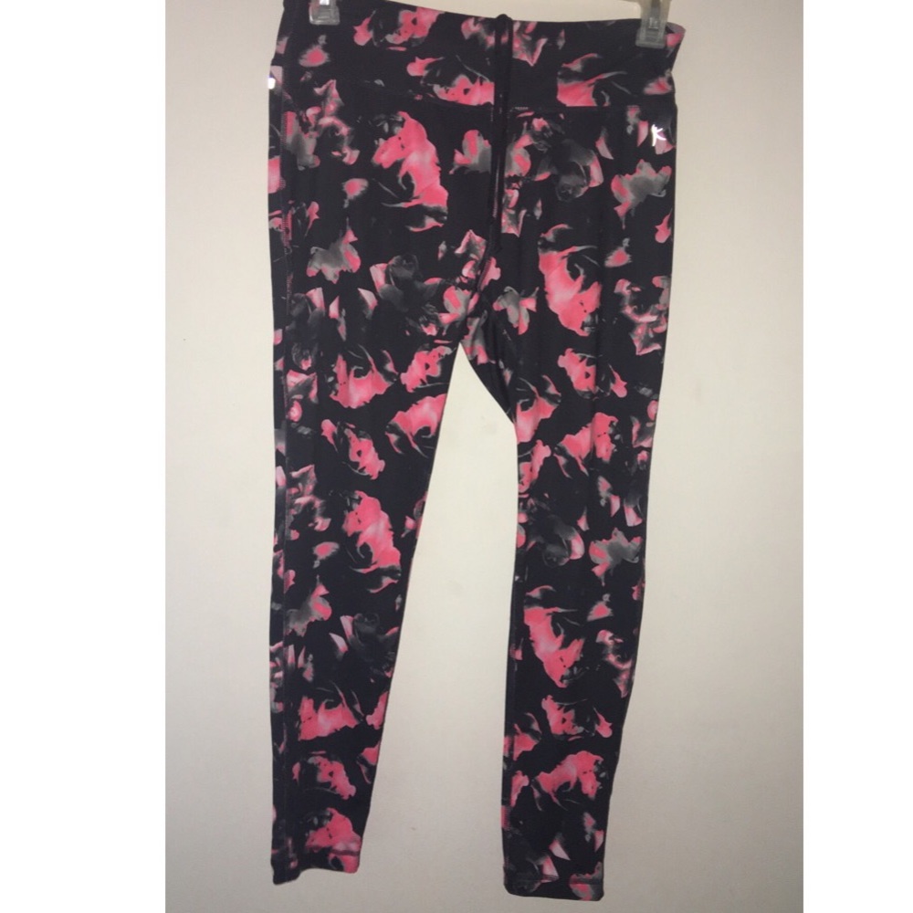 Black and Pink Yoga Pants